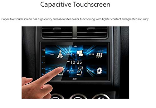 JVC KW-M150BT Bluetooth Car Stereo Receiver with USB Port – 6.75 JVC KW-M150BT Bluetooth Car Stereo Receiver with USB Port – 6.75